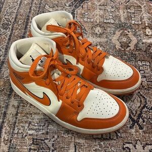 Nike Air Jordan 1 Mid Sport Spice - Women's Size 8.5 Shoes